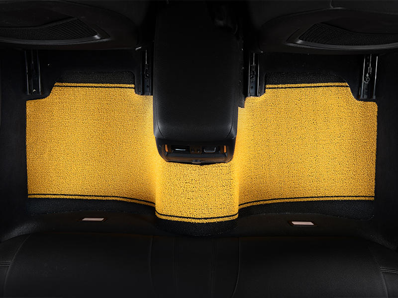 Car mat yellow