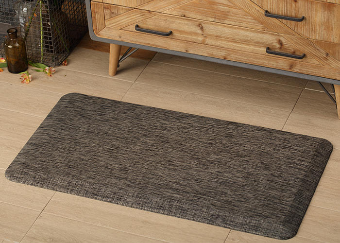 Soft fabric floor mat for bar kitchen PU anti-fatigue mats