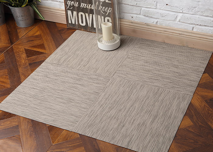 Stripe Vinyl Woven Floor Mats-01