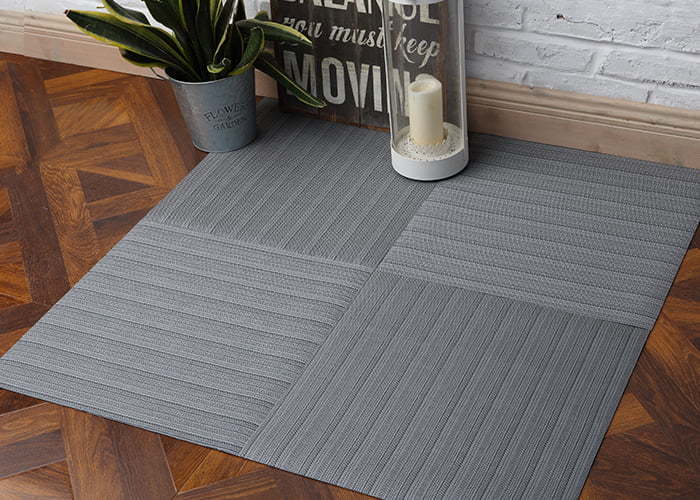 Customized Stripe Woven Floor Mats-03