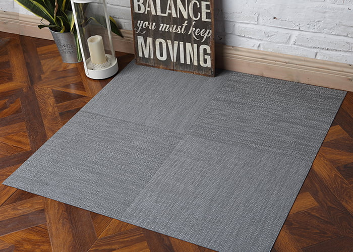 Plain Style Woven Floor Mats-10